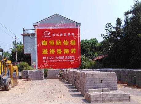 廣汽傳祺墻體廣告